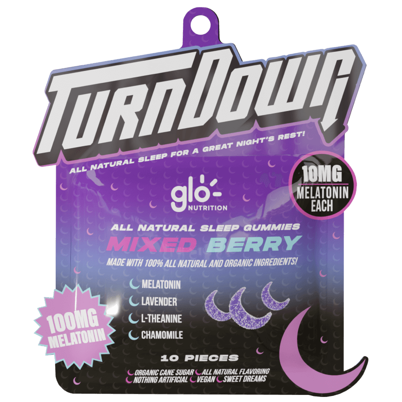 Turn Down Mixed Berry Gummies by Glo Nutrition